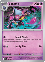 Banette - 091/217 - Ascended Heroes