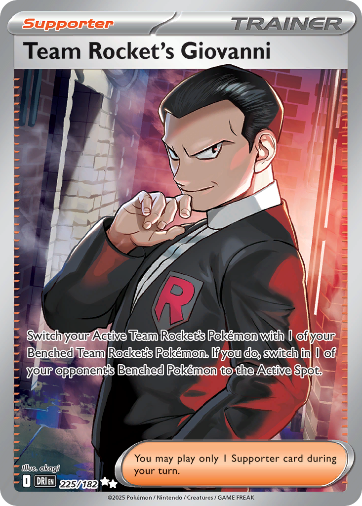 Team Rocket's Giovanni - 225/182 - Destined Rivals