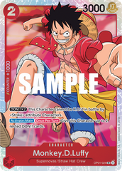 Monkey.D.Luffy - OP01-024 - Super Rare - Romance Dawn