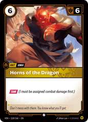 Horns Of The Dragon - 118/166 - Common - Vendetta