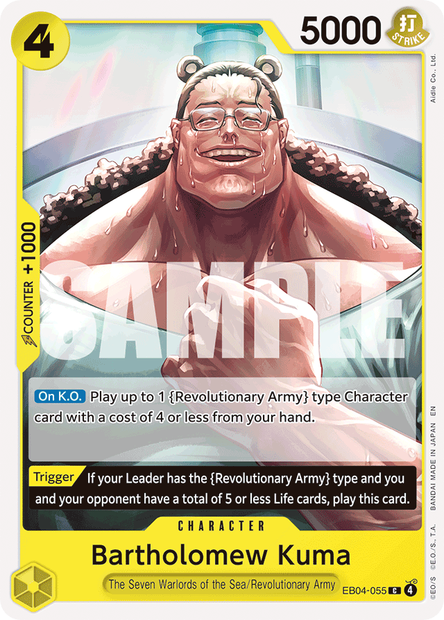 Bartholomew Kuma - EB04-055 - Common - Egghead Crisis