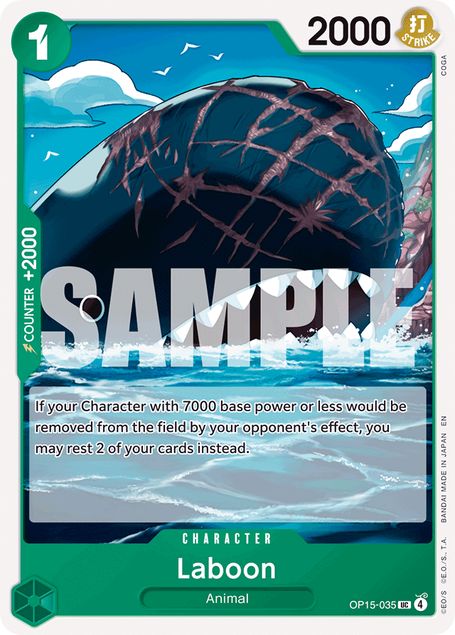 Laboon - OP15-035 - Uncommon - Adventure on Kami's Island