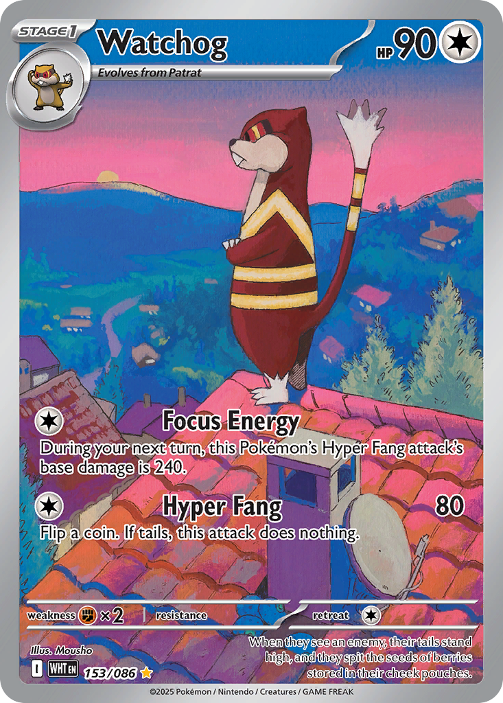 Watchog - 153/86 - White Flare