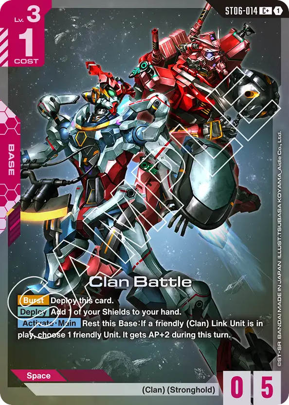 Clan Battle - ST06-014 - Common (Alternate Art) - Clan Unity