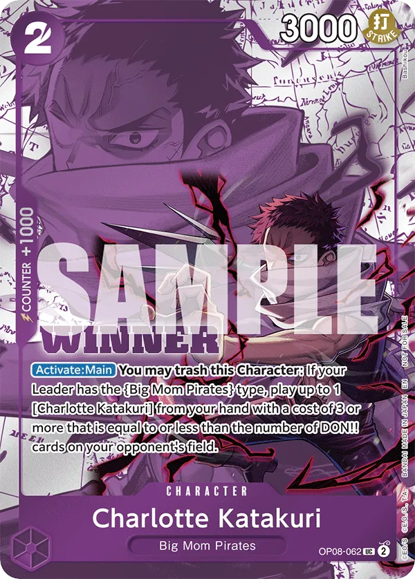 Charlotte Katakuri - OP08-062 - Uncommon (Winner Stamp) - Two Legends