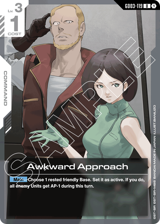Awkward Approach - GD03-119 - Uncommon - Steel Requiem
