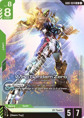 Wing Gundam Zero - GD01-024 - Legend Rare - Newtype Rising