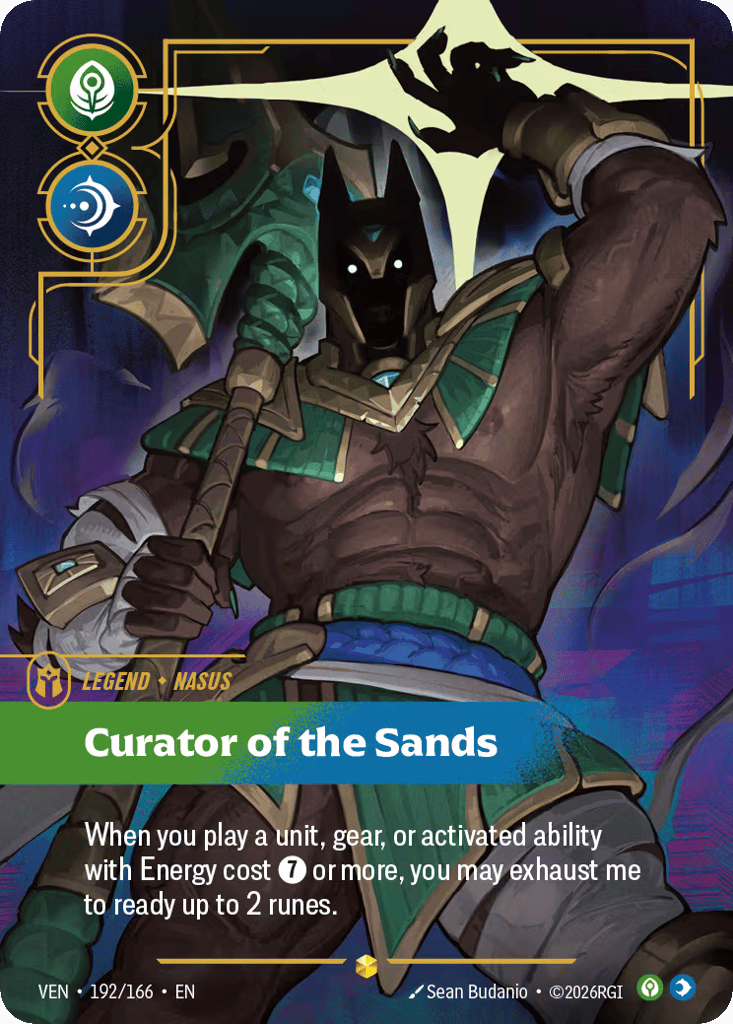 Curator Of The Sands - 192/166 - Rare - Vendetta