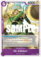 Mr.4(Babe) - OP04-071 - Uncommon - Kingdoms of Intrigue