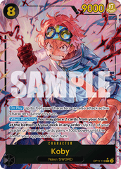 Koby - OP11-119 - Secret Rare (Alternate Art) - A Fist Of Divine Speed