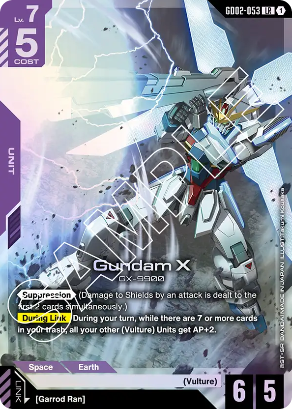 Gundam X - GD02-053 - Legend Rare - Dual Impact