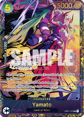 Yamato - OP01-121 - Secret Rare (Treasure Cup Stamp) - Romance Dawn