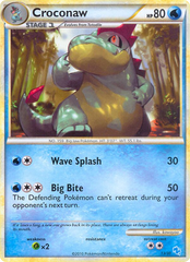 Croconaw - 13/30 - HGSS Trainer Kit Gyarados