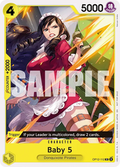 Baby 5 - OP12-112 - Rare (Tournament Pack Vol1Alt Art) - Legacy of the Master