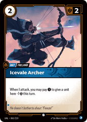 Icevale Archer - 065/219 - Common - Unleashed