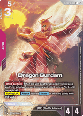 Dragon Gundam - GD05-035 - Rare (Alternate Art) - Freedom Ascension