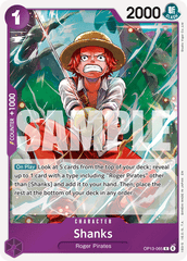 Shanks - OP13-065 - Rare - Carrying On His Will