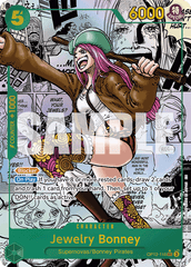 Jewelry Bonney - OP12-118 - Secret Rare (Manga Alt Art) - Legacy of the Master