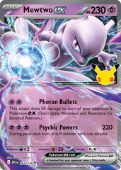 Mewtwo ex - 064/128 - 30th Celebration