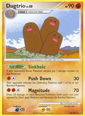 Dugtrio - 024/127 - Platinum