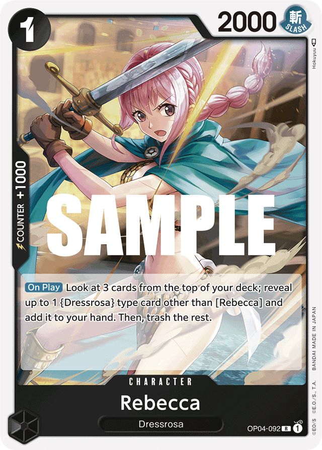 Rebecca - OP04-092 - Rare - Kingdoms of Intrigue