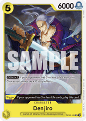 Denjiro - OP06-109 - Uncommon (Reprint) - Wings of the Captain