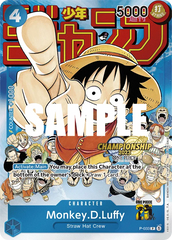 Monkey.D.Luffy - P-033 - Promo (Championship Stamp) - Promos