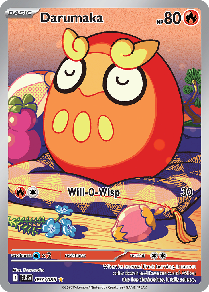 Darumaka - 97/86 - Black Bolt