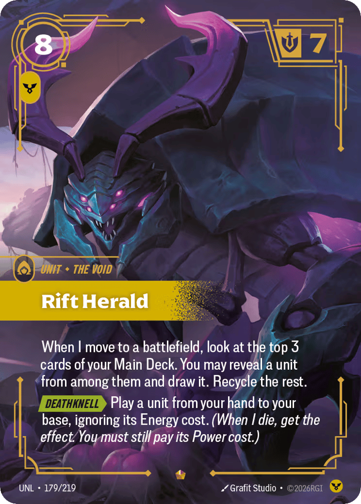 Rift Herald - 179/219 - Epic - Unleashed