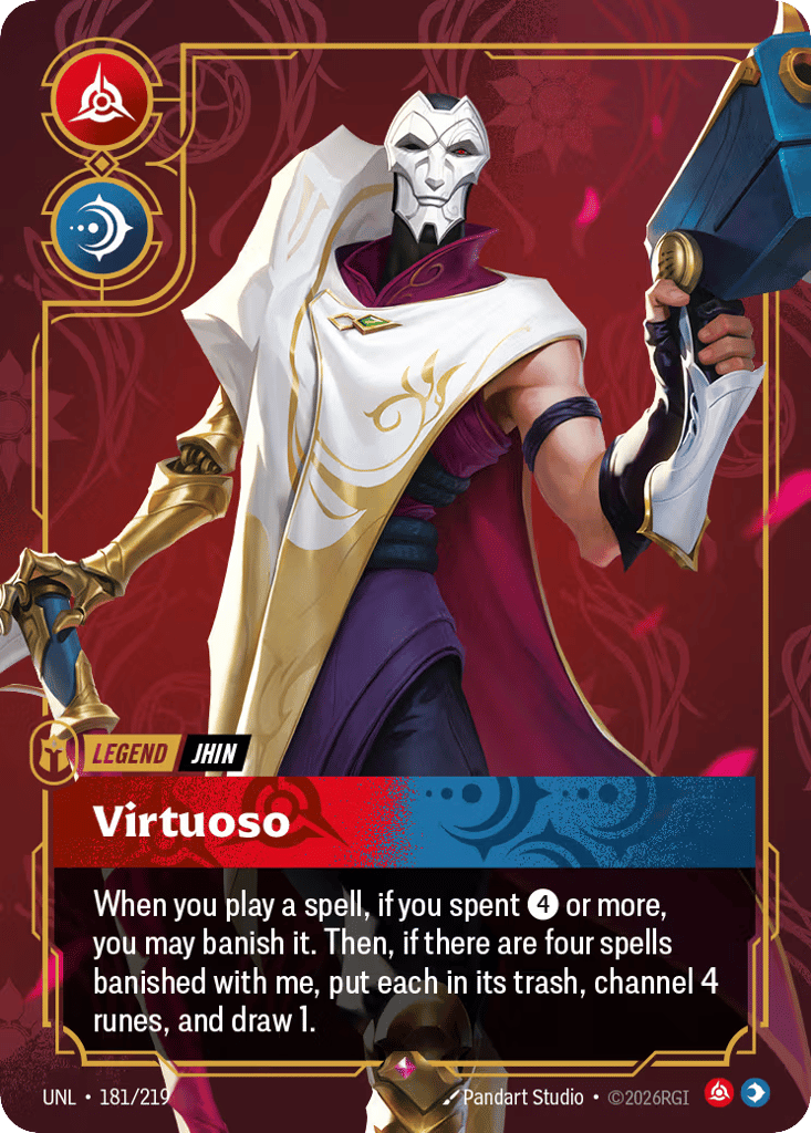 Virtuoso - 181/219 - Rare - Unleashed