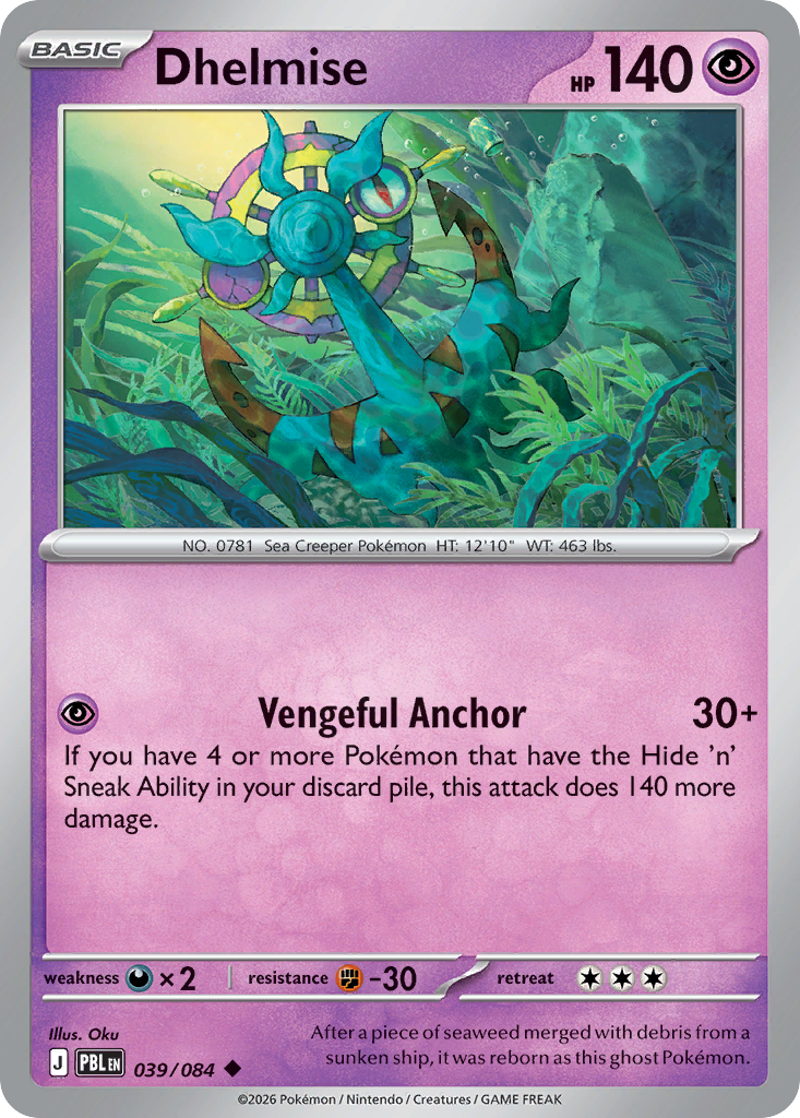 Dhelmise - 39/84 - Pitch Black