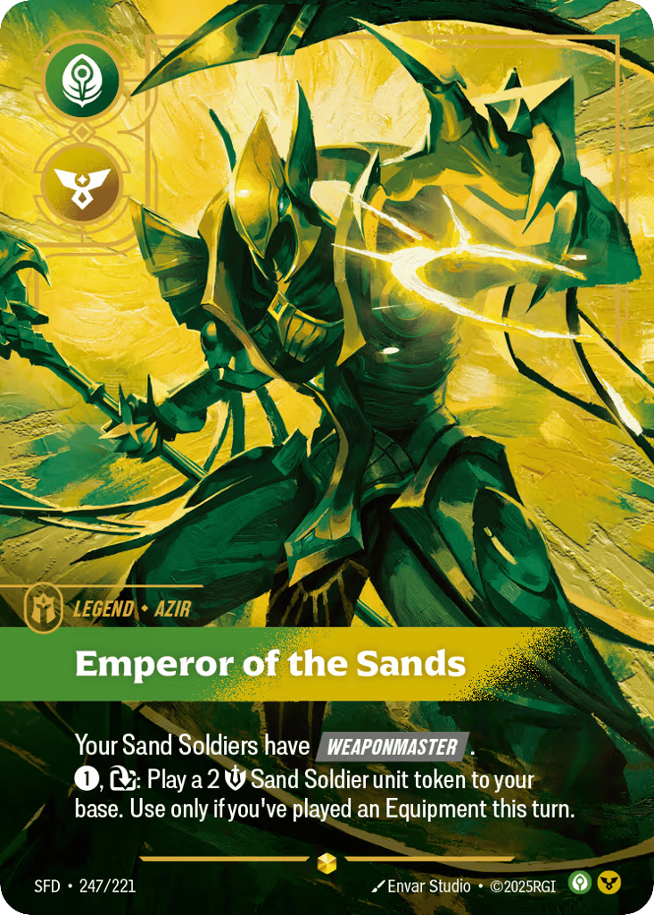 Emperor Of The Sands - 247/221 - Showcase - Spiritforged