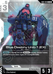 Blue Destiny Unit-1 (EX) - EB01-043 - Rare - Eternal Nexus