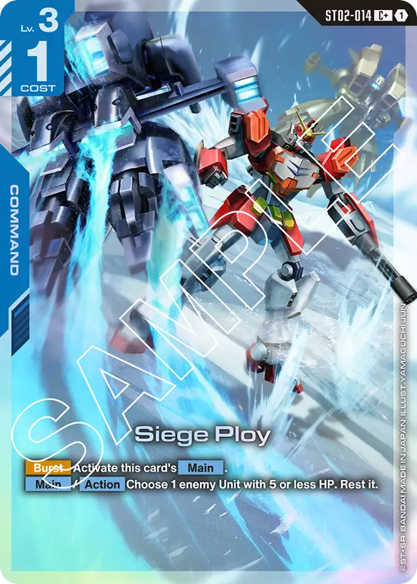 Siege Ploy - ST02-014 - Common (Alternate Art) - Wings of Advance