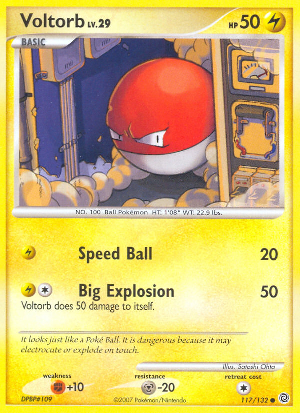 Voltorb - 117/132 - Secret Wonders