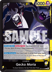 Gecko Moria - OP14-080 - Leader - The Azure Sea's Seven