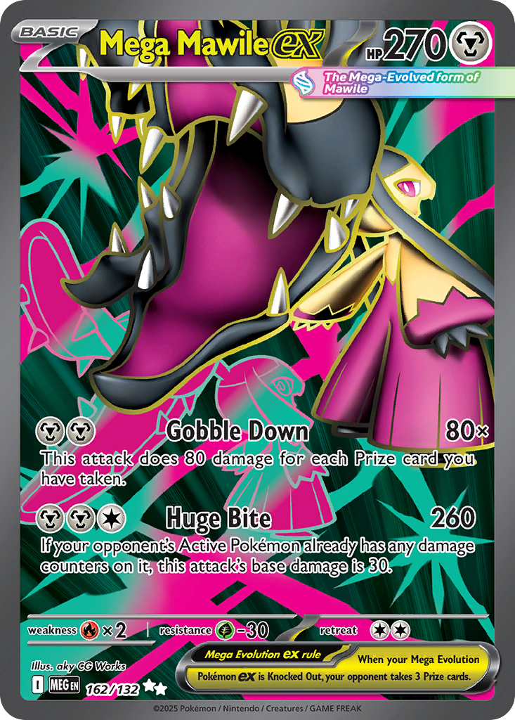 Mega Mawile ex - 162/132 - Mega Evolution