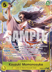 Kouzuki Momonosuke - OP06-107 - Super Rare (Alternate Art) - Wings of the Captain