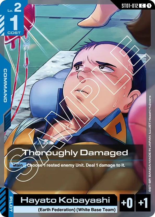 Thoroughly Damaged - ST01-012 - Common - Heroic Beginnings