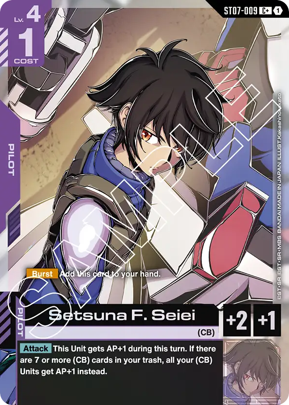 Setsuna F. Seiei - ST07-009 - Common (Alternate Art) - Celestial Drive