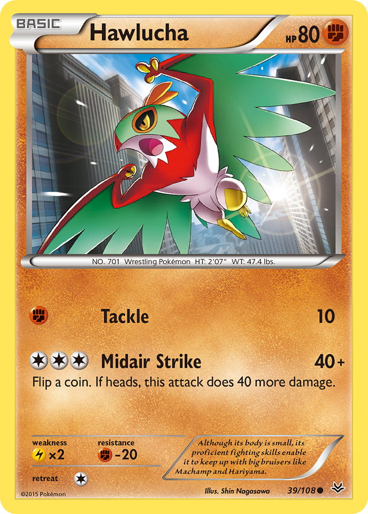 Hawlucha - 039/108 - Roaring Skies