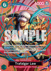 Trafalgar Law - OP13-031 - Rare (Special Alternate Art) - Carrying On His Will