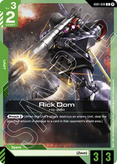 Rick Dom - GD01-030 - Uncommon (Beta) - Newtype Rising
