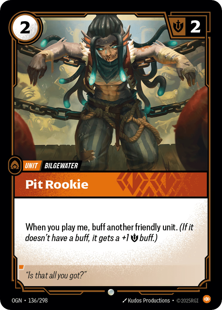 Pit Rookie - 136/298 - Common - Origins