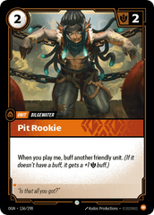 Pit Rookie - 136/298 - Common - Origins