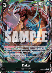 Kaku - EB04-043 - Rare (Alternate Art) - Egghead Crisis