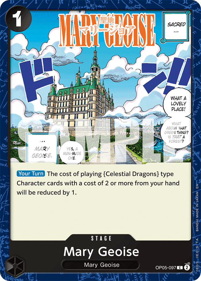 Mary Geoise - OP05-097 - Common (Reprint) - Awakening of the New Era