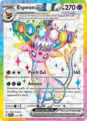 Espeon ex - 175 - Scarlet & Violet Black Star Promos