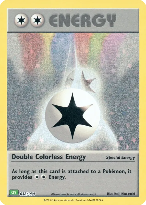 Double Colorless Energy - 32/34 - Pokémon TCG Classic - Venusaur