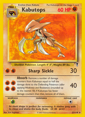 Kabutops - 027/110 - Legendary Collection